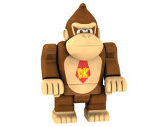 K'NEX Mario Kart Building Set 森喜刚 乌贼 螃蟹 玛丽奥 Mario and Donkey Kong Beach Race-资料图