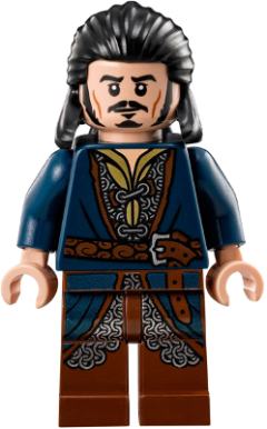 Bard the Bowman - Silver Buckle and Shirt Grommets