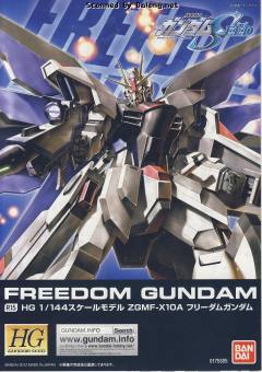 HG 高达SEED ZGMF-X10A 自由高达 重制版-资料图