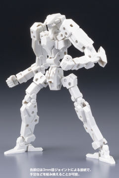 Frame Arms 骨装机兵 素体Type-001 续订版-资料图