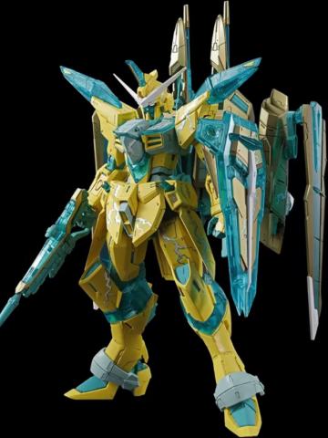 MG ZGMF-X09A 正义高达 [交叉对比色/ 透明黄]