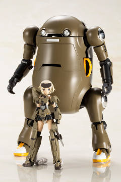 Handscale Girl 轰雷 with 20 Mechatro Wego "Brown"-资料图