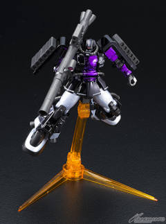 HGGTO MS-06R-1A 高机动型扎古Ⅱ 黑色三连星 限定金属质感版-资料图