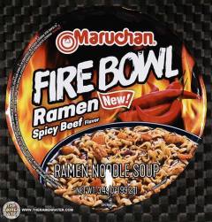 Fire Bowl Ramen Spicy Beef Flavor