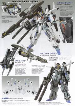 MG FA-010-A 全装甲ZZ高达先行量产试作型 Ver.Ka Titanium Finish-资料图
