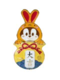 奇奇-23上迪新春盲盒徽章