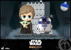 COSBABY(S)迷你珍藏人偶套装 卢克 天行者, R2-D2及古古The Child-资料图