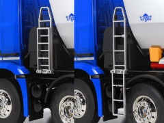 1/14 电动RC大卡车系列 MERCEDES-BENZ AROCS 4151 8x4 TIPPER TRUCK (TRANSMITTER & RECEIVER SET)-资料图