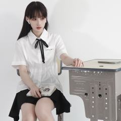 收腰衬衫-资料图