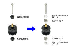 迷你四驱升级部件 13mm二段防倾低摩擦黑色导轮-资料图