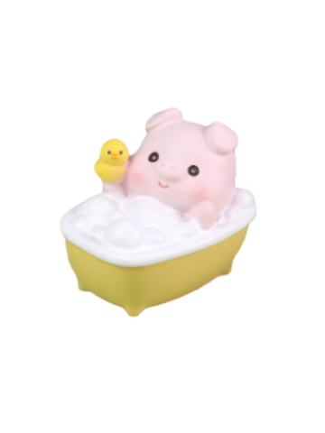 pig in bath