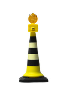 工程雪糕筒+闪橙