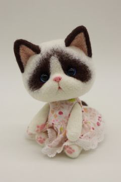 穿裙子的猫-资料图