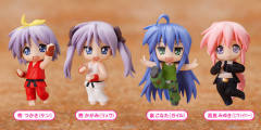 Nendoroid Petit 高良美幸 Lucky Star Street Fighter IV Cosplay-资料图