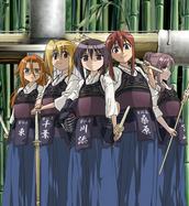 竹刀少女