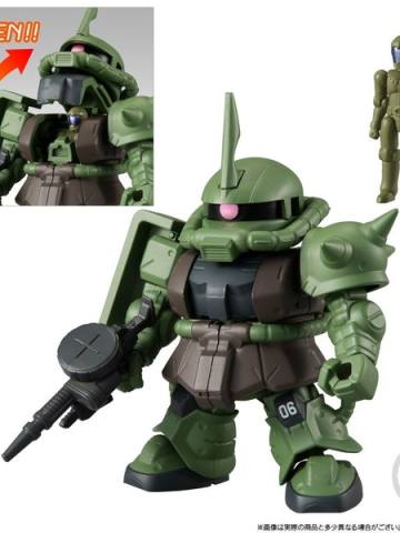 Micro Wars MS-06S 指挥官用型扎古Ⅱ Real Type Color