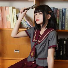 哈利波特联名款收腰水手服-资料图