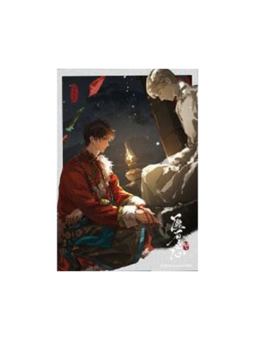 匪石之心纸质拍立得-夜巡动漫2024张起灵生日季周边