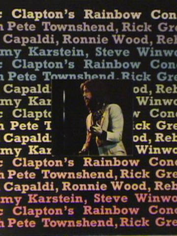 Eric Clapton's Rainbow Concert