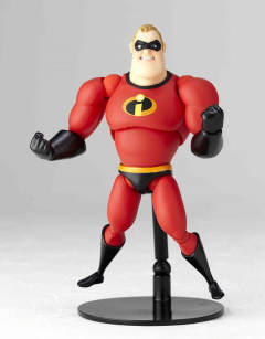 Revoltech Revoltech Pixar Figure Collection 超能先生—巴鲍伯-资料图