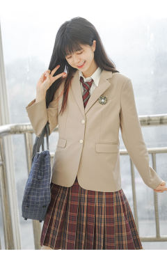 十三色两粒扣西服-资料图