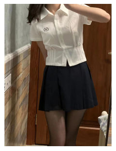 学姐系·法式衬衫-资料图