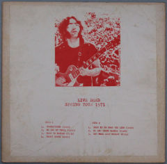 Live Dead Spring Tour 1971