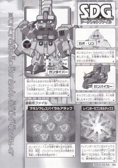 SD高达 Force模型系列 潜水大炮-资料图