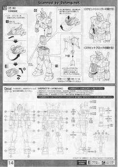 MG FA-78-1 全装甲高达蓝色机-资料图