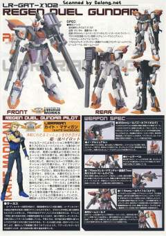 1/100 高达SEED DESTINY模型系列 LR-GAT-X102 暴雨决斗高达-资料图