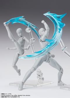 魂EFFECT SHF 配件 蓝色旋风特效件-资料图