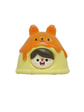 冰淇淋兔兔杯-橙色