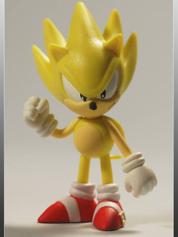 Classic Sonic the Hedgehog Statue 超级索尼克