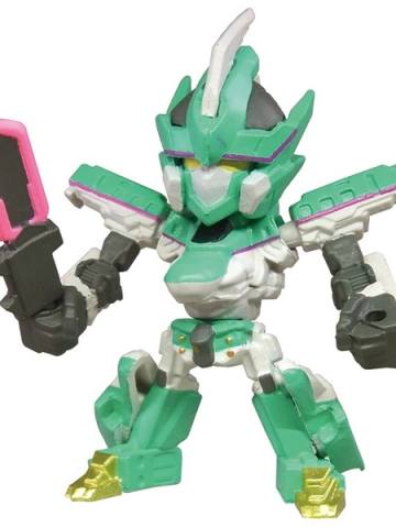 Shinkansen Henkei Robo Shinkalion Gacha Figure Tanjo! Black Shinkalion Kurenai Hen E5隼号