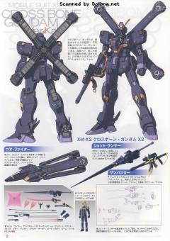 MG XM-X2 F-97 海盗高达X2 Ver.Ka-资料图