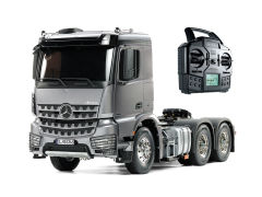 1/14 电动RC大卡车系列 TRACTOR TRUCK MERCEDES-BENZ AROCS 3363 6x4 CLASSICSPACE (LIGHT GUN METAL EDITION) FULL OPERATION KIT