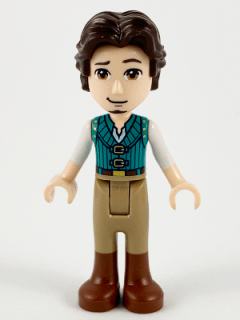 Flynn Rider - Dark Turquoise Vest