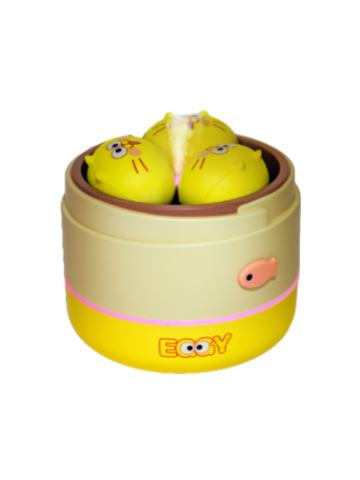 蛋黄猫蒸笼加湿器