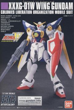 HGAC XXXG-01W 飞翼高达-资料图
