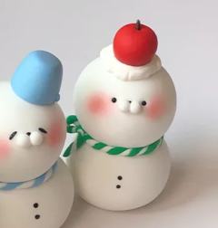 雪人-苹果