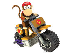 K'NEX Mario Kart Building Set 迪迪金刚 Diddy Kong Bike-资料图