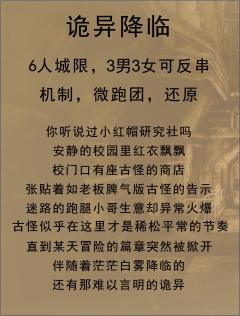 诡异降临-资料图