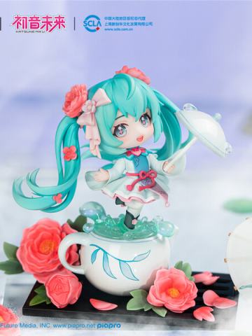 Q Version Figure 初音未来 花织雨润