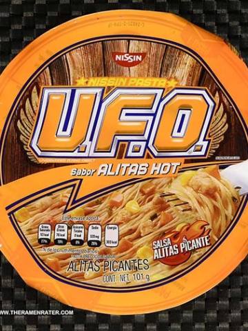 Nissin Pasta U.F.O. Sabor Alitas Hot