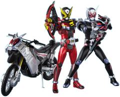 SHF 驾驭强袭者&时间剑枪/时间弓斧套装-资料图