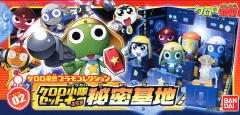 Keroro Gunsou Plamo Collection Dororo兵长,Giroro伍长,keroro军曹,Kururu曹长,TAMAMA二等兵-资料图