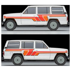 多美卡TLV系列 LV-N109d 日产 Safari Extra van DX 银色/条纹-资料图