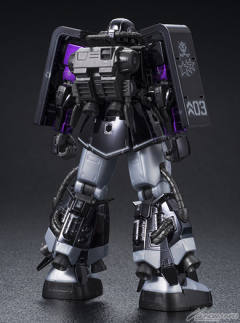 HGGTO MS-06R-1A 高机动型扎古Ⅱ 黑色三连星 限定金属质感版-资料图