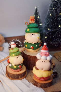 圣诞树马芬杯蛋糕-资料图
