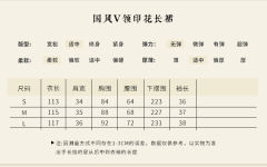V领印花长裙-资料图